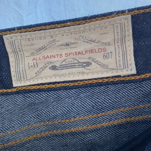 ALLSAINTS Spitalfields Kenta Mid Rise Skinny Jeans, - Picture 7 of 10